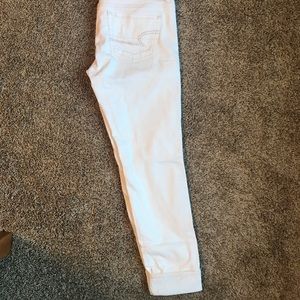 AE white skinny jeans